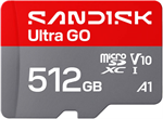 SanDisk Micro SDXC Ultra GO 512GB