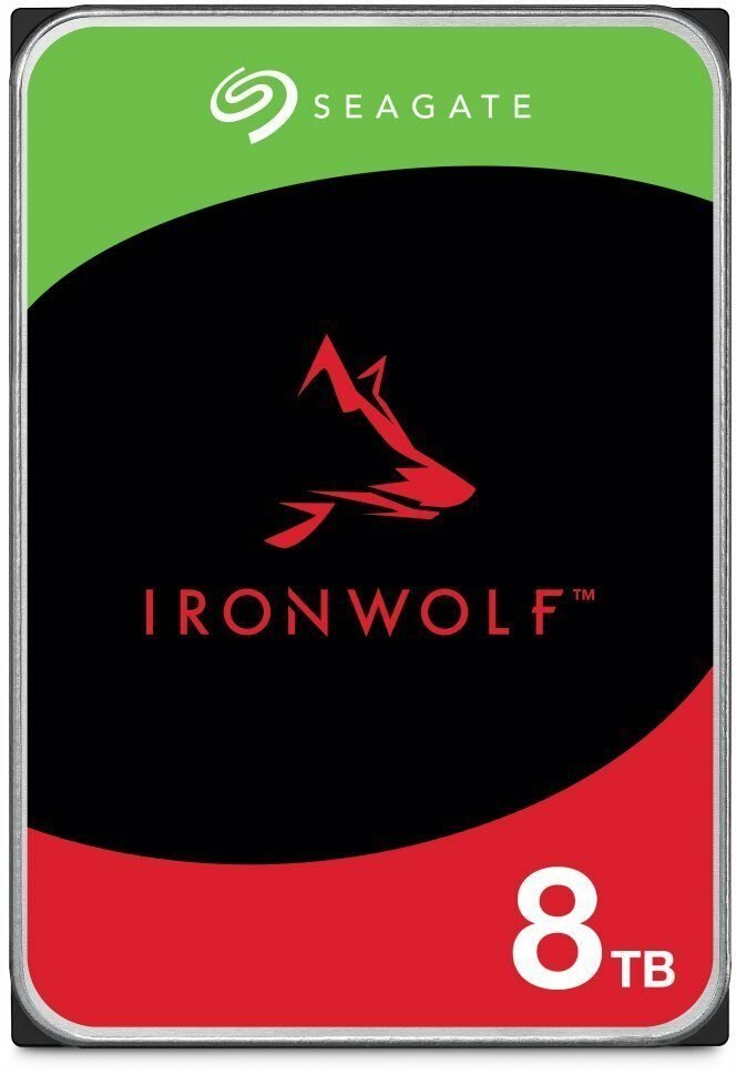 Seagate HDD IronWolf, 3.5", 8TB, SATA, CMR