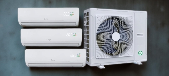 Solární klimatizace DEYE pro komfort po celý rok