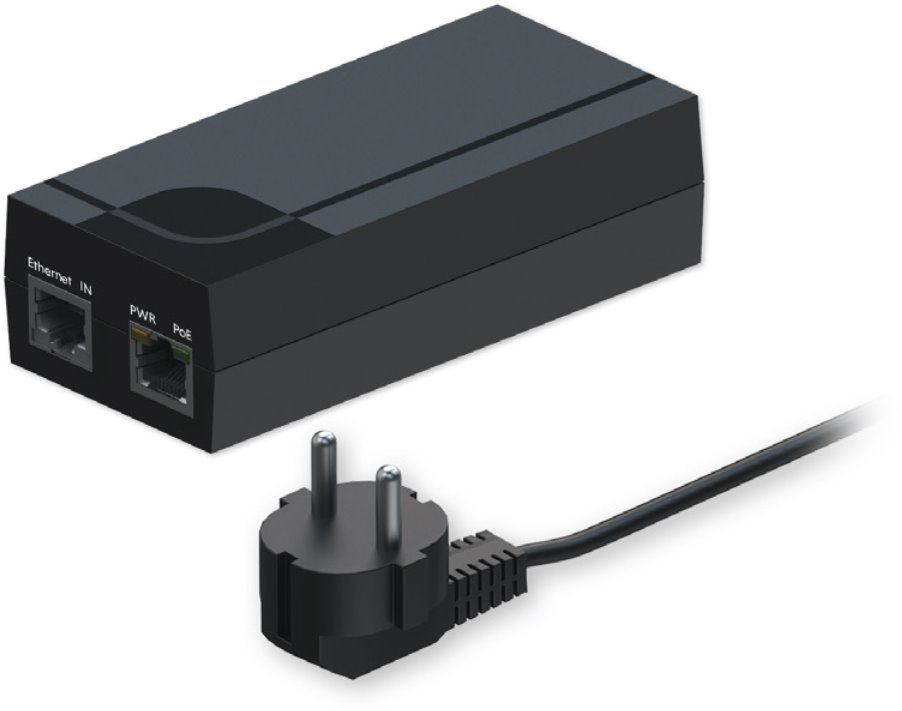 Teltonika Gigabitový PoE injektor, 802.3af, 15.4W