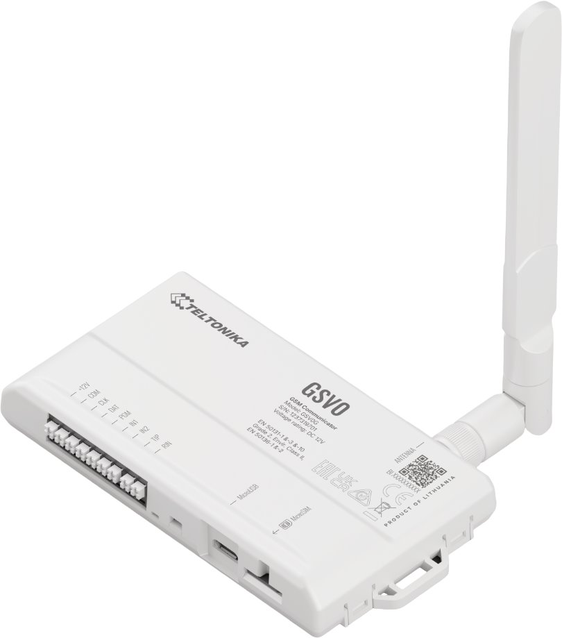 Teltonika Security GSV0G, Univerzální komunikační rozhraní pro EZS s 4G Cat 1