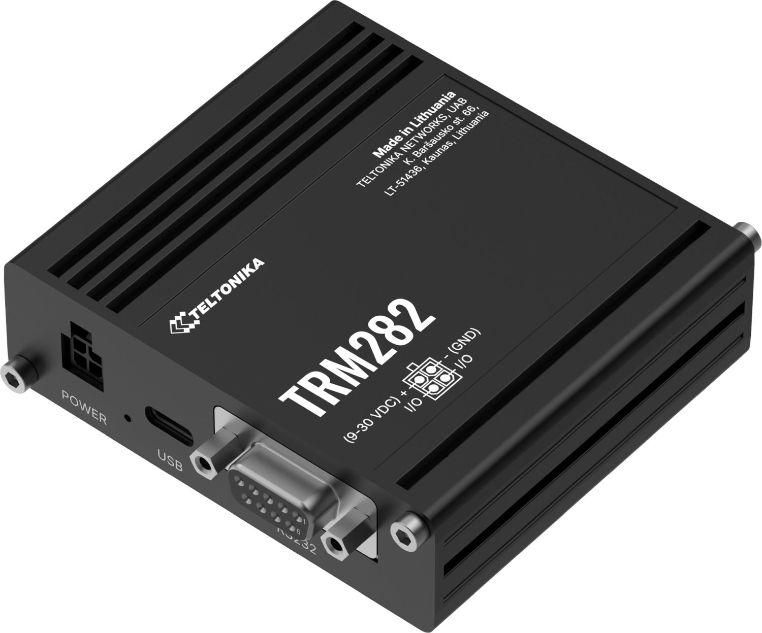 Teltonika TRM282 Průmyslový 4G modem, GPS, RS232