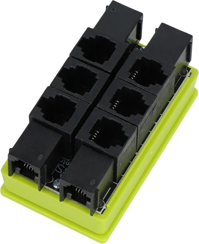 Tinycontrol Splitter 10x RJ12 pro DS18B20 a AM2320