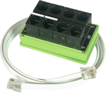 Tinycontrol tBS Spliter 8x RJ12 pro DS18B20 a AM2320