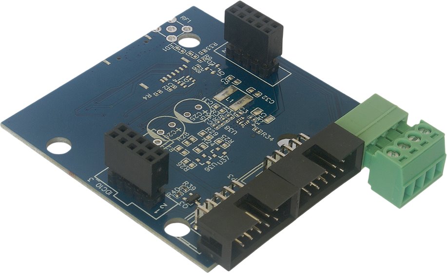 Tinycontrol tHAT2 rozšiřující deska s 4x relé a MODBUS pro LAN controller LK3