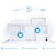 TP-Link Deco XE75 Pro, Meshový Wi-Fi 6E systém, 3 pack