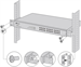 TP-Link RackMount Kit-13, Sada pro montáž do 13" rozvaděčů