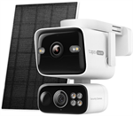 TP-Link Tapo C675D KIT Bezpečnostní otočná kamera s naklápěním a dvěma objektivy + solární panel, 8Mpx