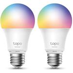 TP-Link Tapo L530E, Chytrá Wi-Fi LED žárovka barevná, 2500-6500K, E27, 2 pack