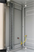 Triton 10" jednodílný rack 9U/260mm prosklené dveře, šedý