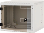 Triton 19" dvojdílný rack 18U/600mm prosklené dveře, šedý