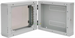Triton 19" dvojdílný rack 4U/295mm prosklené dveře, šedý