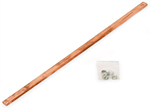 Triton 19" horizontální zemnící lišta 5x20mm
