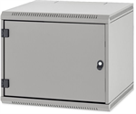 Triton 19" jednodílný rack 6U/400mm plechové dveře, šedý