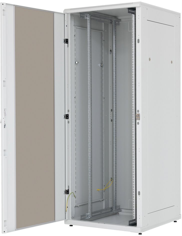 Triton 19" stojanový rack 18U/600x900 prosklené dveře, šedý