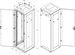 Triton 19" stojanový rack 27U/600x600 prosklené dveře, černý