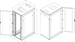 Triton 19" stojanový rack 27U/800x1200 prosklené dveře, šedý