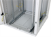Triton 19" stojanový rack 32U/800x1200 prosklené dveře, šedý