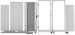 Triton 19" stojanový rack 42U/800x1000 rozebiratelný