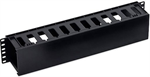 Triton vyvazovací panel RAB-VP-X31-A1, 19", 2U, černý