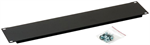 Triton zaslepovací panel, 2U, 19", černý