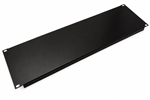 Triton zaslepovací panel, 3U, 19", plastová montážní sada, černý