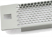Triton zaslepovací panel s perforací, 1U, 19", plastová montážní sada, šedý