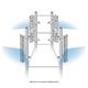 Ubiquiti AM-V2G-Ti, 2.4GHz, sektorová anténa Titanium, nastavitelný úhel 60°-120°, 15-17dBi