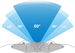 Ubiquiti AM-V2G-Ti, 2.4GHz, sektorová anténa Titanium, nastavitelný úhel 60°-120°, 15-17dBi