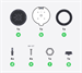 Ubiquiti Kabelový box pro kamer UVC-AI-360, černý