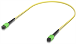 Ubiquiti OS2 MPO-12 APC Optický patch cord, 0.5m, 10 pack