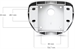 Ubiquiti Rohový montážní držák pro kameru AI PTZ Precision, bílý