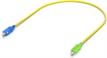 Ubiquiti Singlemode simplex optický patch cord SC UPC/SC APC, 0.5m, 50 pack