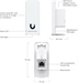 Ubiquiti UA-G2-Black, UniFi Access Reader G2, černý