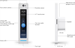 Ubiquiti UA-G3-SK-Pro, UniFi Access Reader G3 Starter Kit Profesional