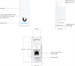 Ubiquiti UA-G3-SK-Pro, UniFi Access Reader G3 Starter Kit Profesional