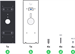 Ubiquiti UACC-Intercom-SAM, Držák pro povrchovou montáž UA-Intercom s náklonem