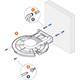 Ubiquiti UACC-Pro-AP-AM, Držák na zeď pro U6-Pro a UAP-AC-PRO