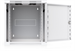 Ubiquiti UACC-Rack-12U-Wall-SW-P, Dvoudílný datový nástěnný rozvaděč 19" 12U/703mm, perforované dveře