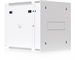 Ubiquiti UACC-Rack-12U-Wall-SW-P, Dvoudílný datový nástěnný rozvaděč 19" 12U/703mm, perforované dveře
