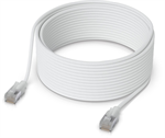 Ubiquiti UniFi Premium Etherlighting patch kabel, 15m, Cat6A, bílý