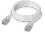 Ubiquiti UniFi Premium Etherlighting patch kabel, 2m, Cat6A, bílý