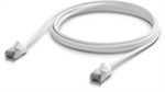 Ubiquiti UniFi venkovní premium Cat6A patch kabel, 2m, bílý