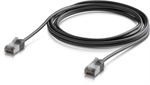 Ubiquiti UniFi venkovní premium Cat6A patch kabel, 3m, černý