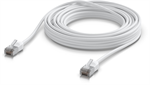 Ubiquiti UniFi venkovní premium Cat6A patch kabel, 8m, bílý