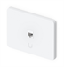 Ubiquiti Univerzální datová zásuvka pro 1 keystone, horizontální, přetíratelná, 4 pack