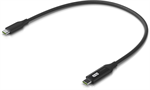 Ubiquiti USB-C kabel s displejem o stavu nabíjení, 100W PD, 0.3m