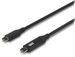 Ubiquiti USB-C kabel s displejem o stavu nabíjení, 100W PD, 1m