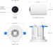 Ubiquiti UVC-AI-Theta-Pro, UniFi Protect AI Theta Pro 4K kamera