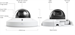 Ubiquiti UVC-G6-Mini-Dome-W, UniFi Video Camera G6 Mini Dome, bílá